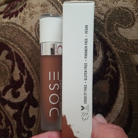 NWT Dose of Colors Liquid MatteLipstick, in color "CORK" - Picture 4 of 4